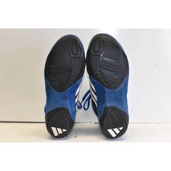 Adidas Pretereo 2.0 Wrestling Shoes Blue Mens 7 G50524 High Top Suede Boxing Gym - Picture 9 of 9